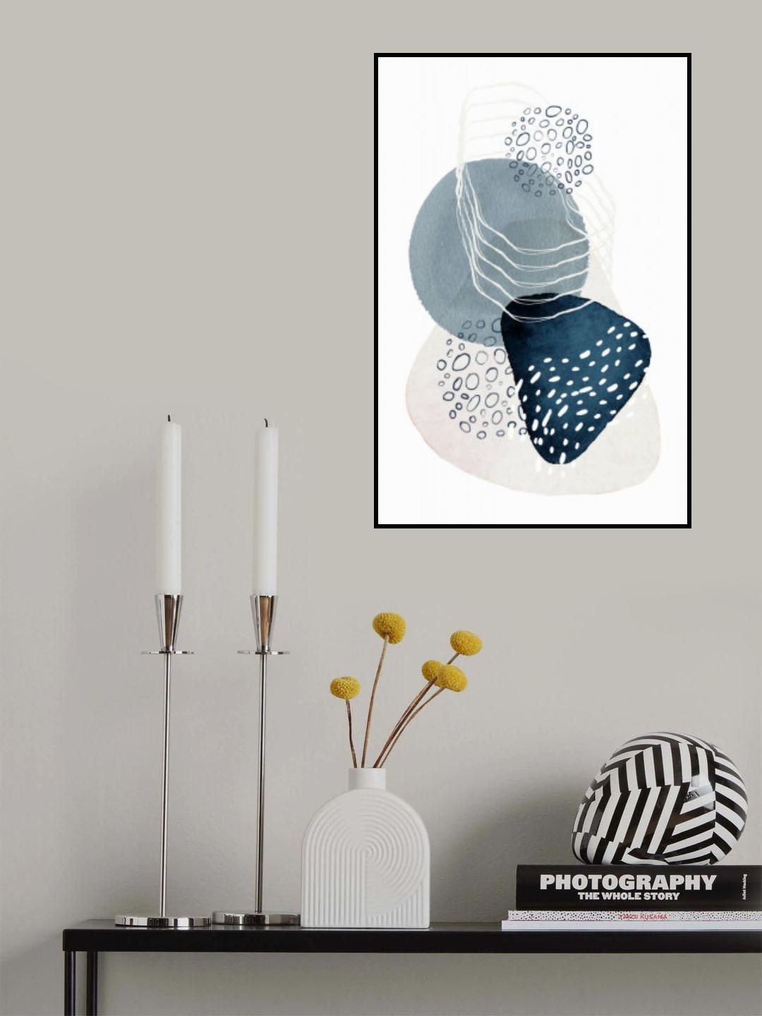 Pools of Blue-1 Poster och Canvastavla