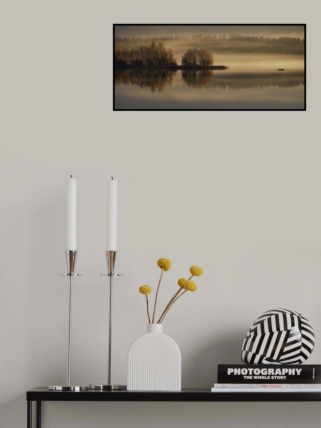 Early Autumn Morning Poster och Canvastavla