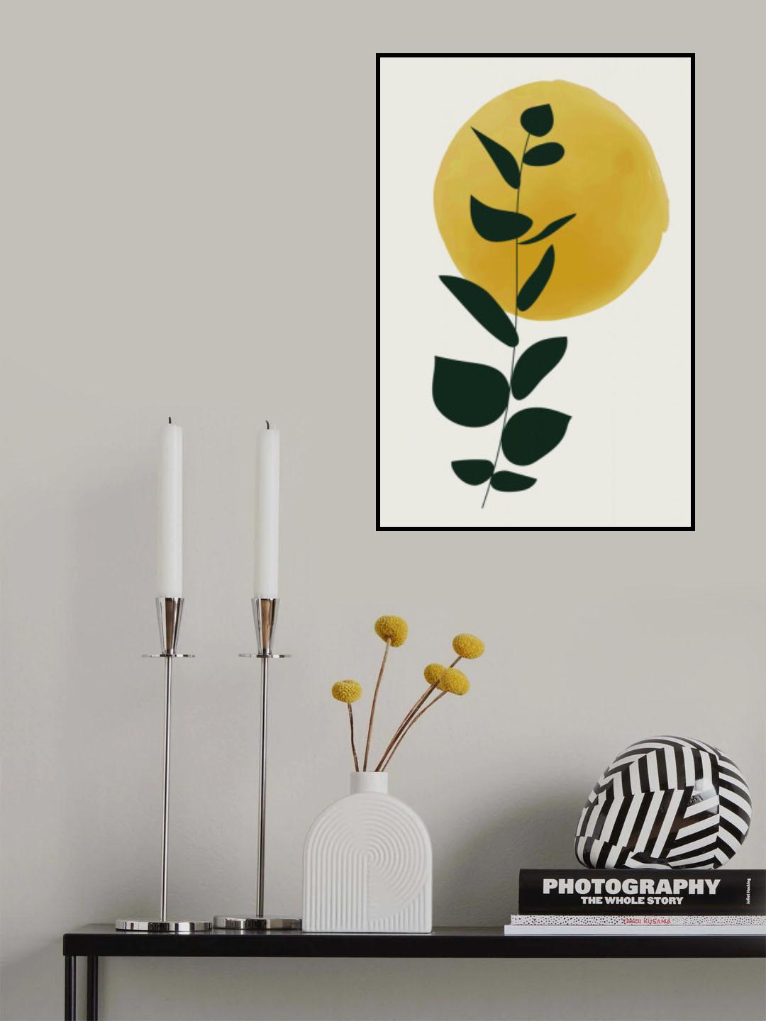 Color Botanicals #1 Poster och Canvastavla