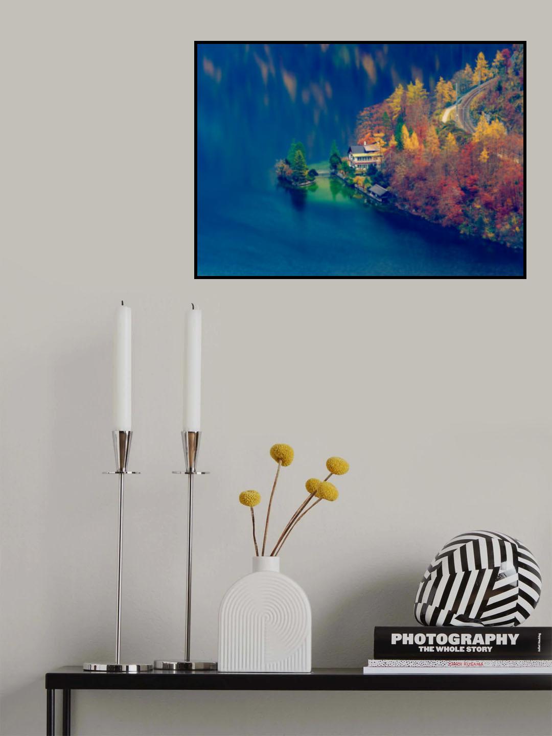 Somewhere in Hallstatt Poster och Canvastavla