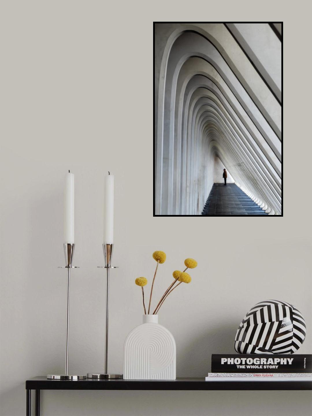 waiting man Poster och Canvastavla