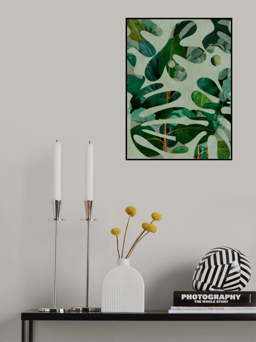 Leaves More 10 Kopie Poster och Canvastavla