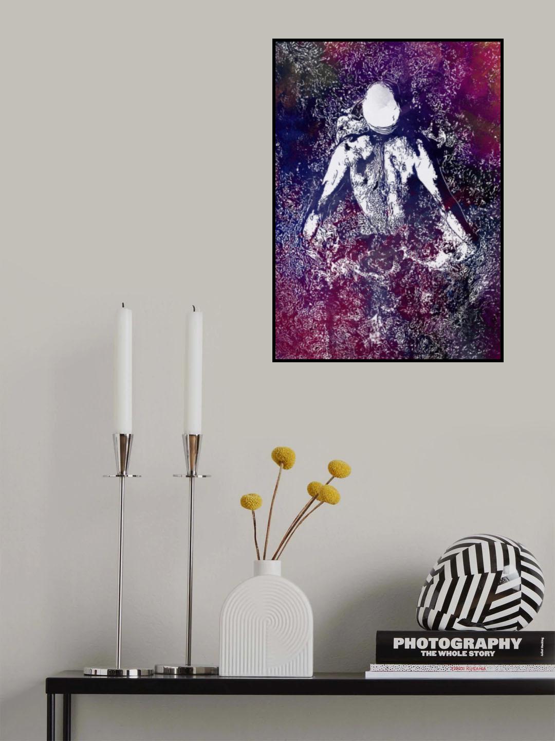 Swimmer sport art Poster och Canvastavla