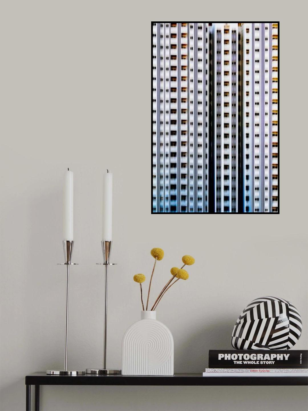 abstract building Poster och Canvastavla