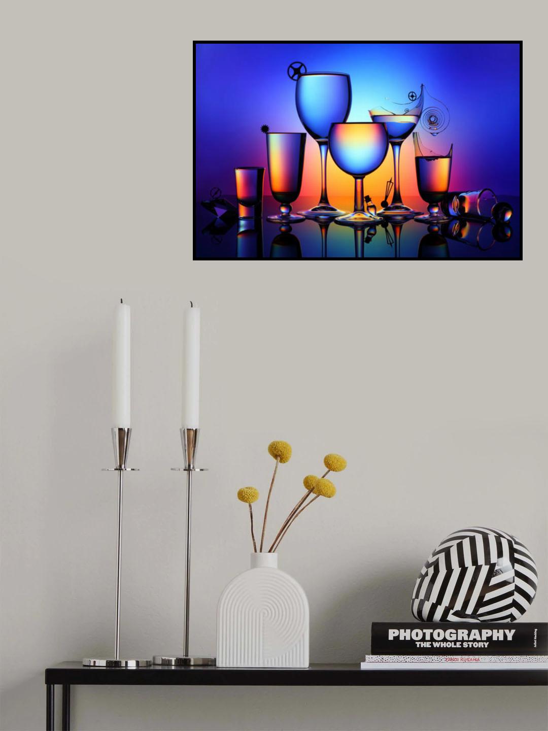 The interrupted meditation Poster och Canvastavla
