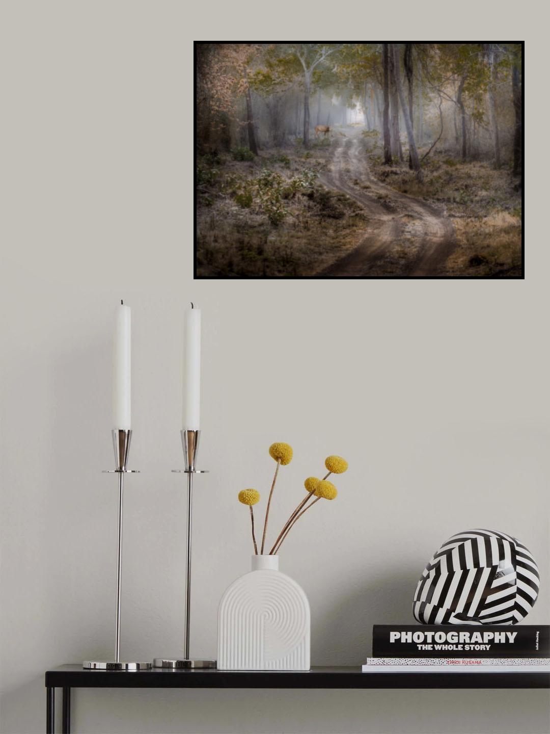 Winter morning Poster och Canvastavla