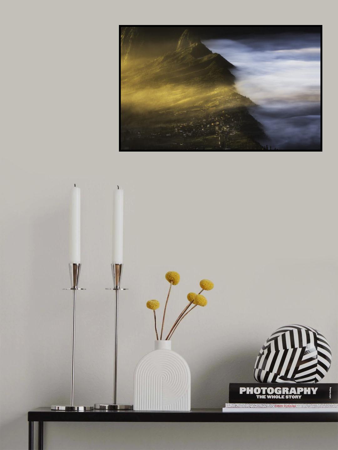 Warm and Cold Poster och Canvastavla