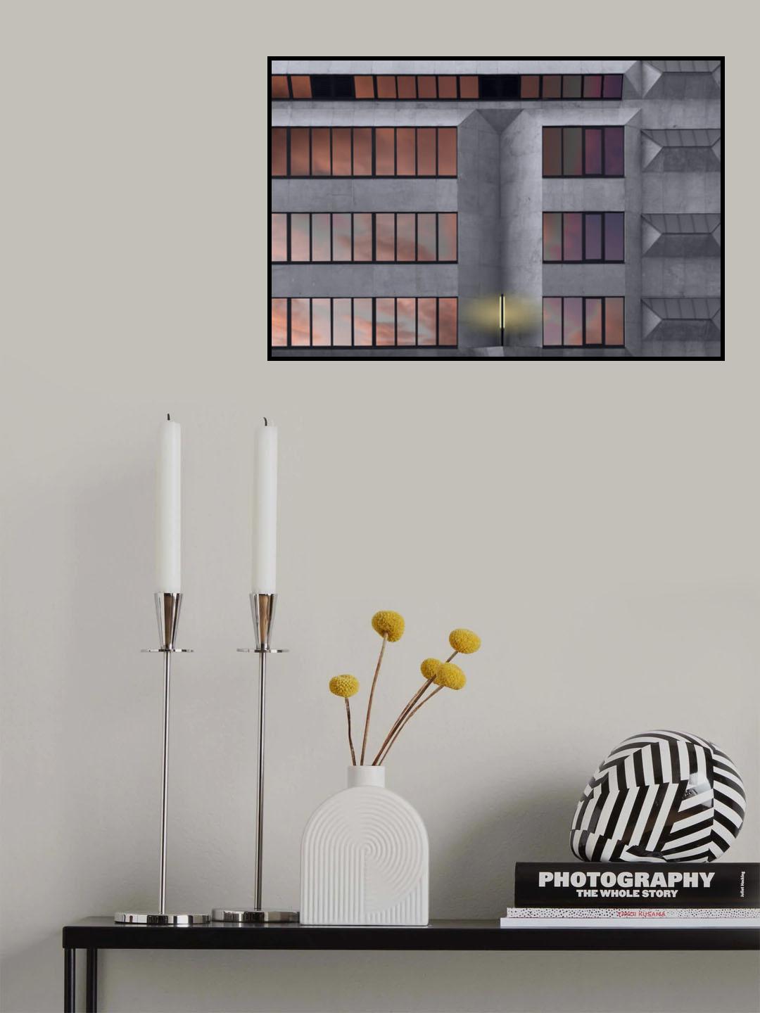 Winter four forty-five p.m. Poster och Canvastavla