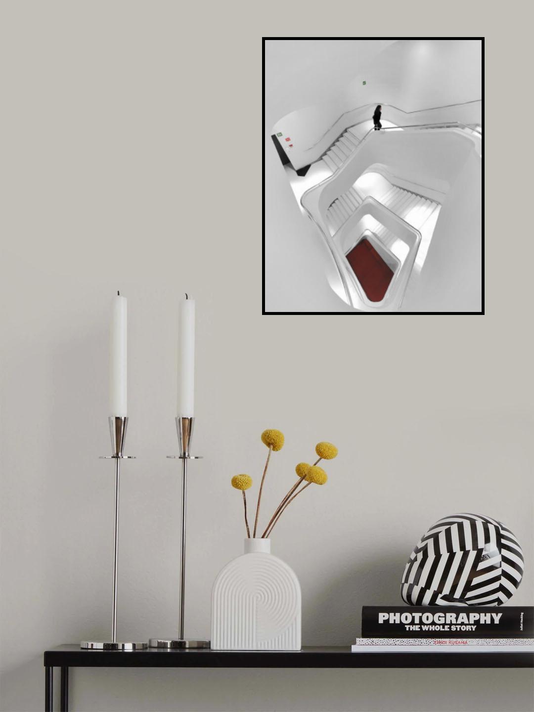 Thin white words Poster och Canvastavla