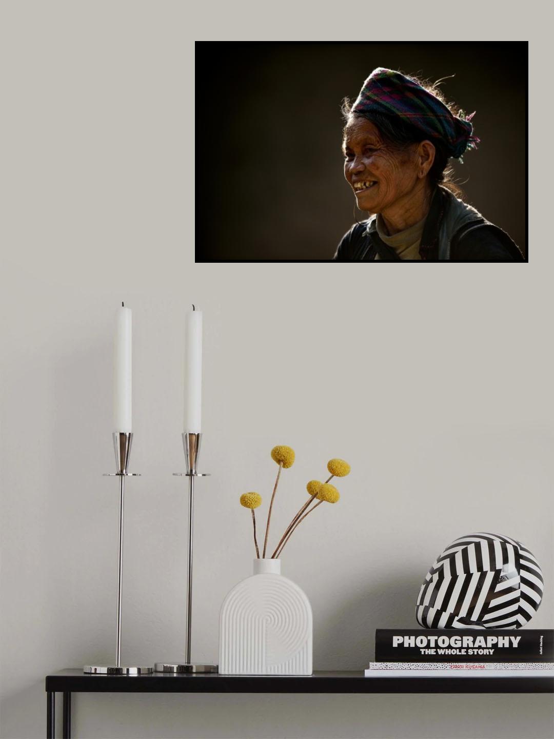 Smile of Sapa Poster och Canvastavla