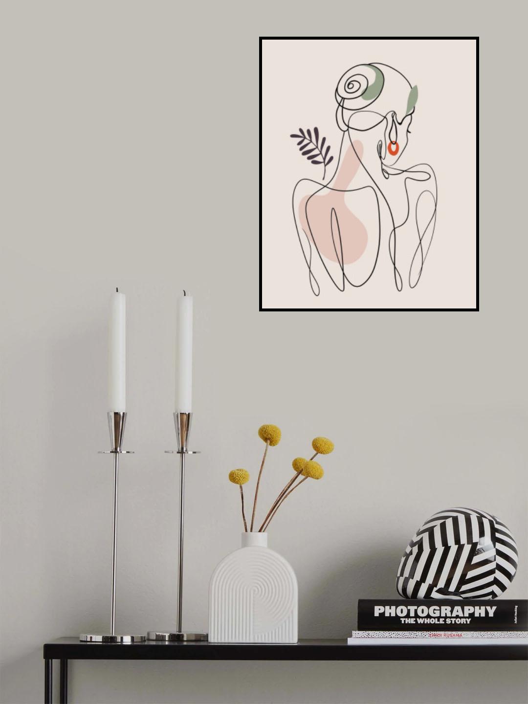 Bodyscape Poster och Canvastavla