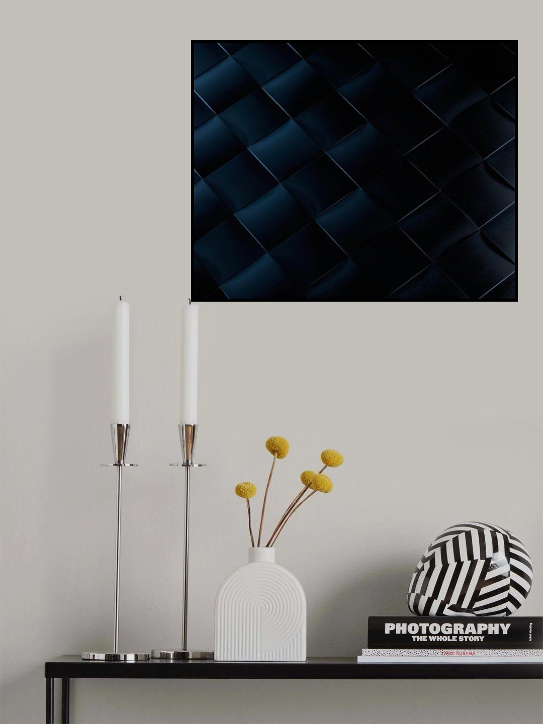 Blue line cinema Poster och Canvastavla