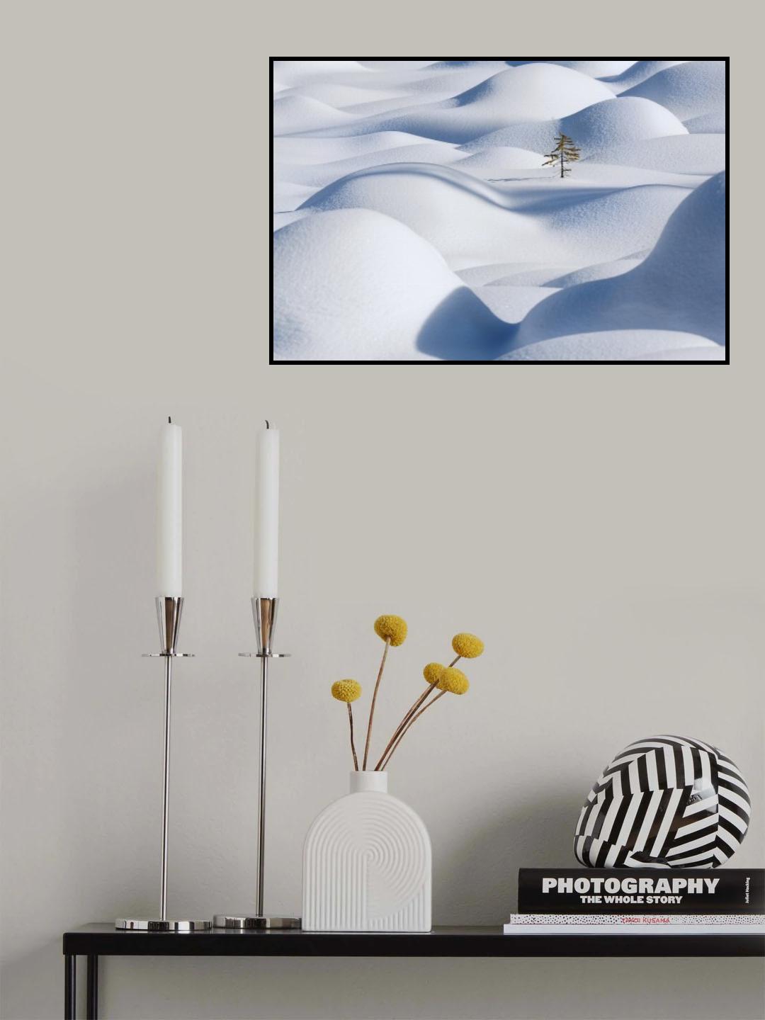 Standing in the Waves Poster och Canvastavla
