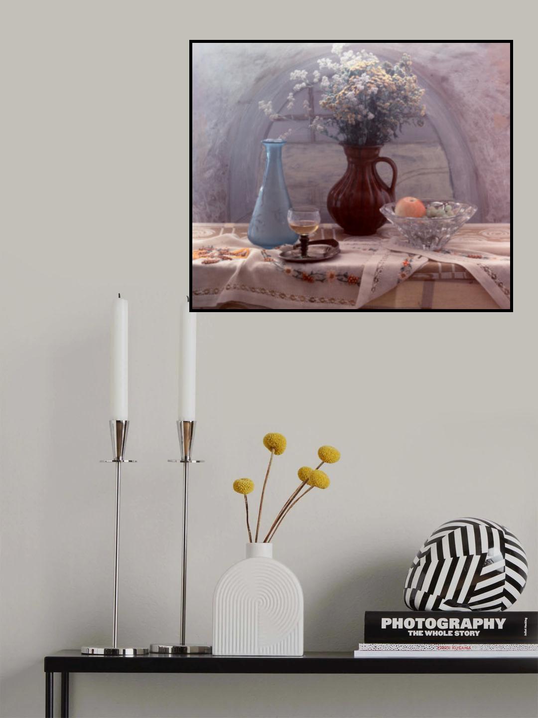 Still life with Mood Poster och Canvastavla