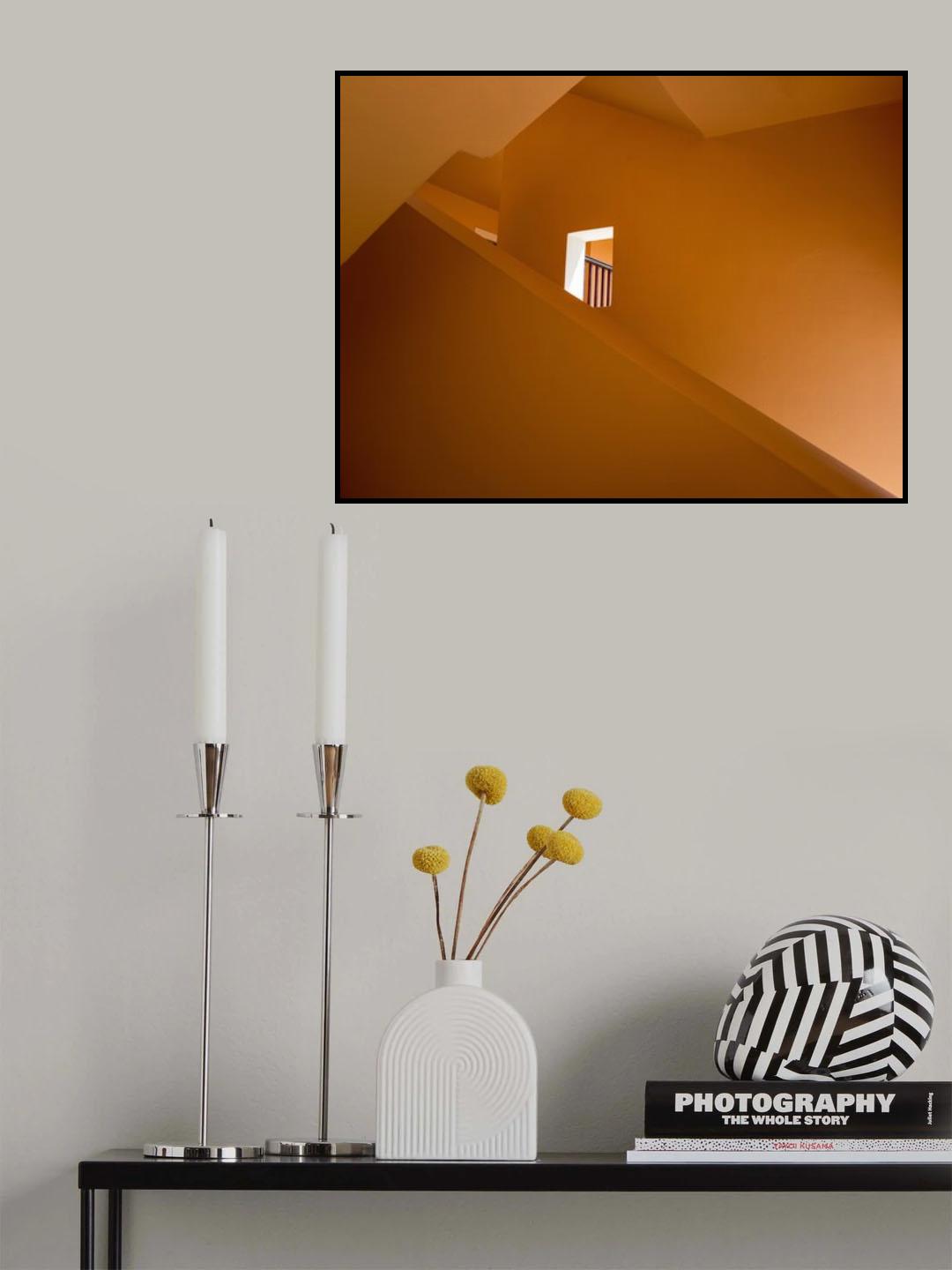 Stairwell Poster och Canvastavla