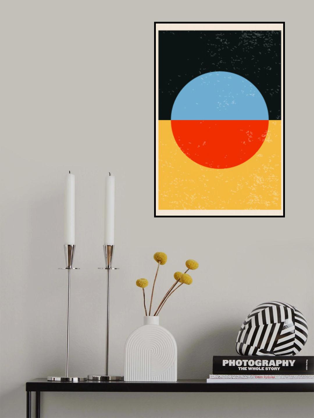 Minimal Abstract Shapes Series #28 Poster och Canvastavla