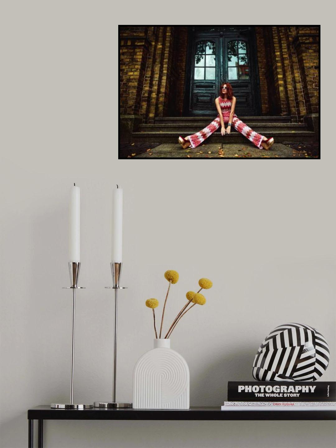 Autumn in the City Poster och Canvastavla