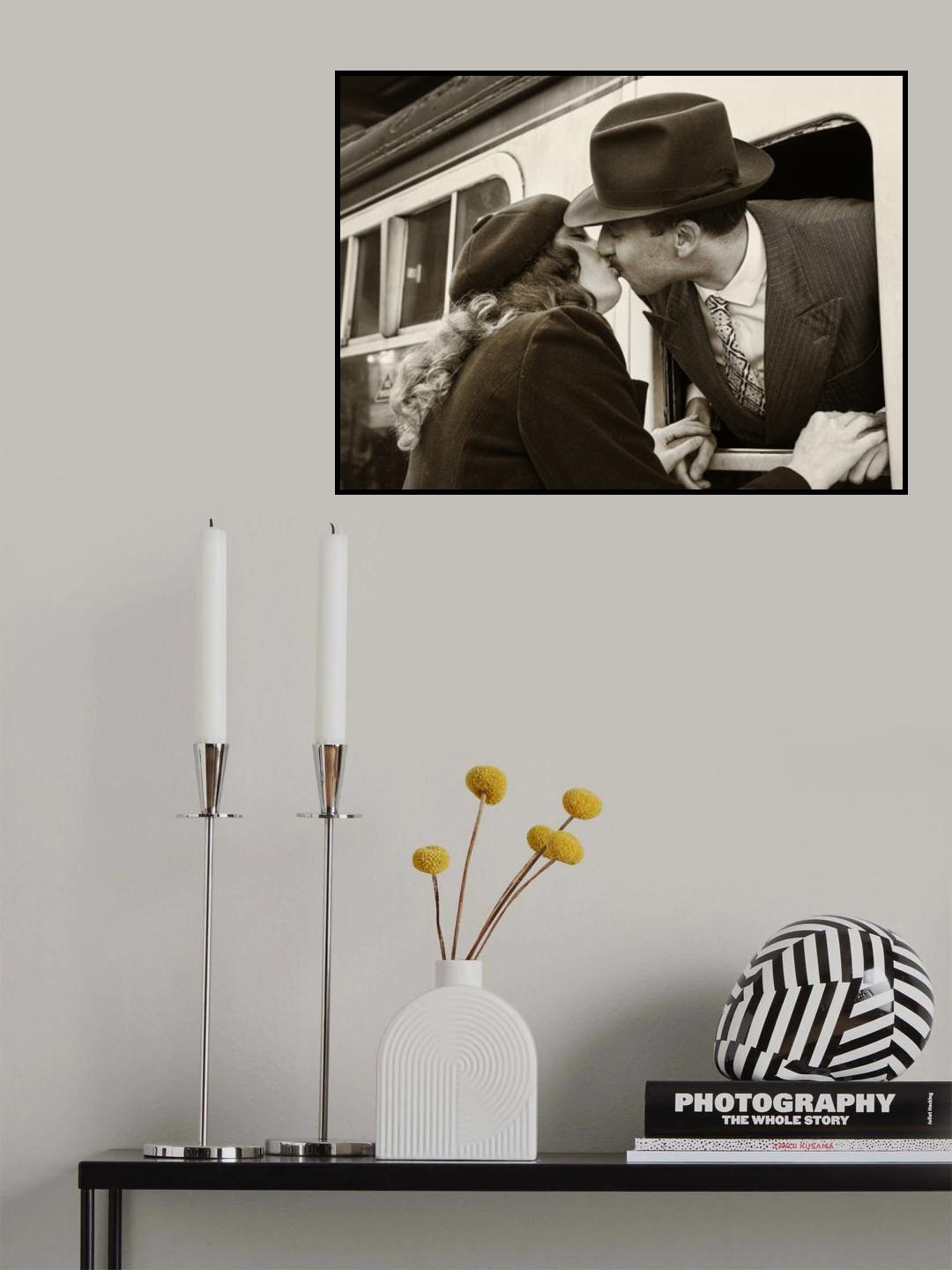 The Goodbye Kiss Poster och Canvastavla