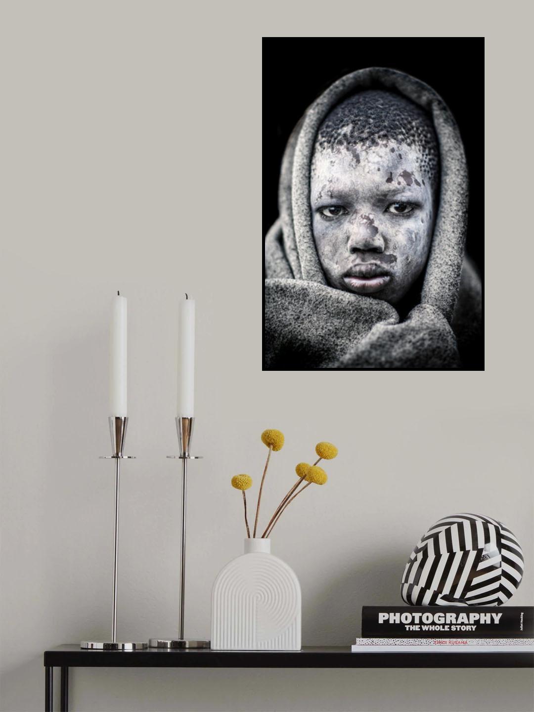 Mundari boy Poster och Canvastavla
