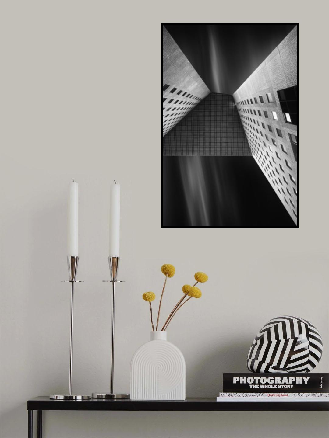 Lines of La Défense Poster och Canvastavla