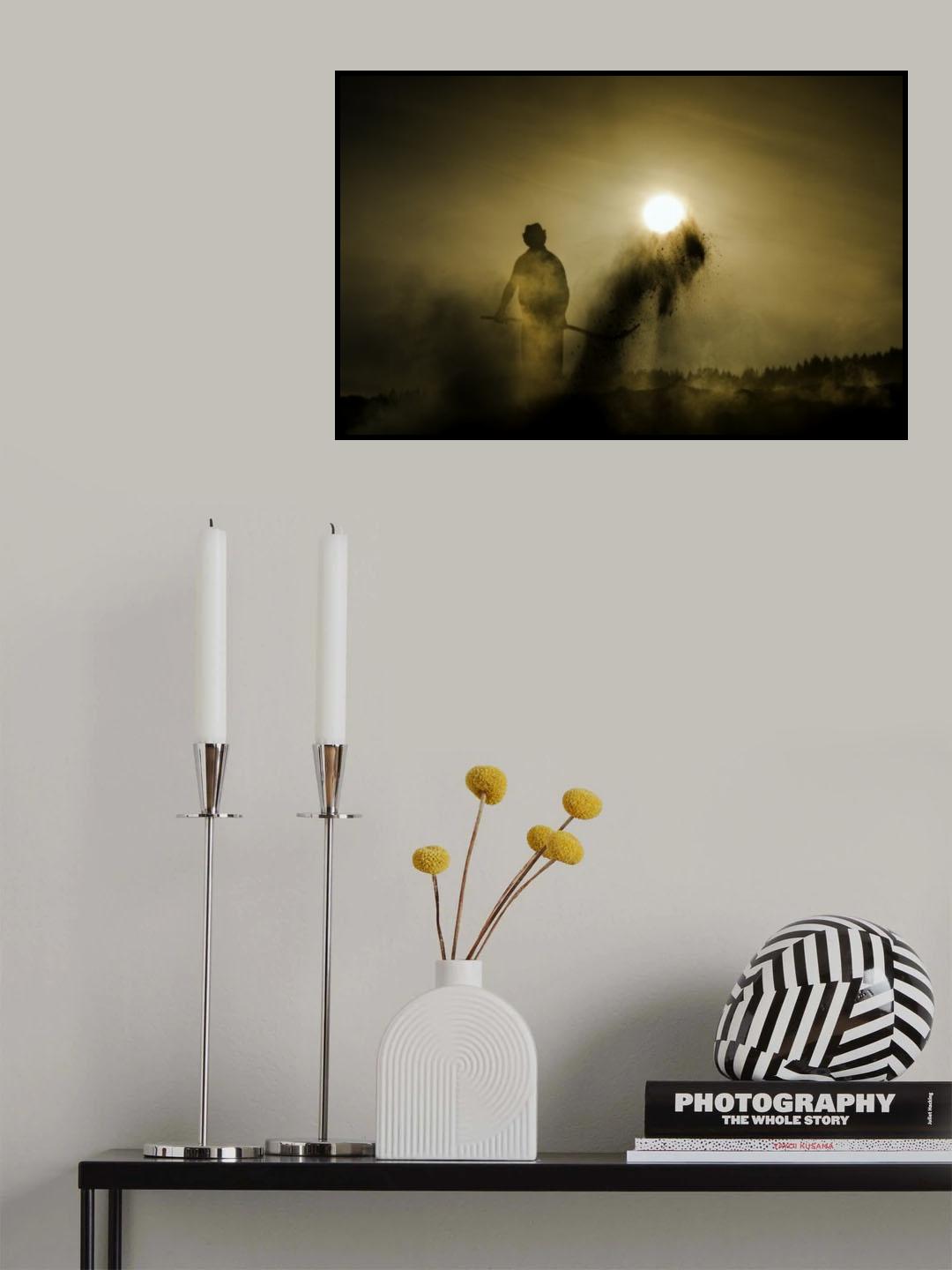 The coal-maker Poster och Canvastavla