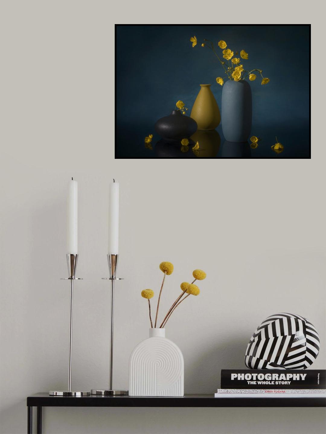 Buttercup Flower Poster och Canvastavla