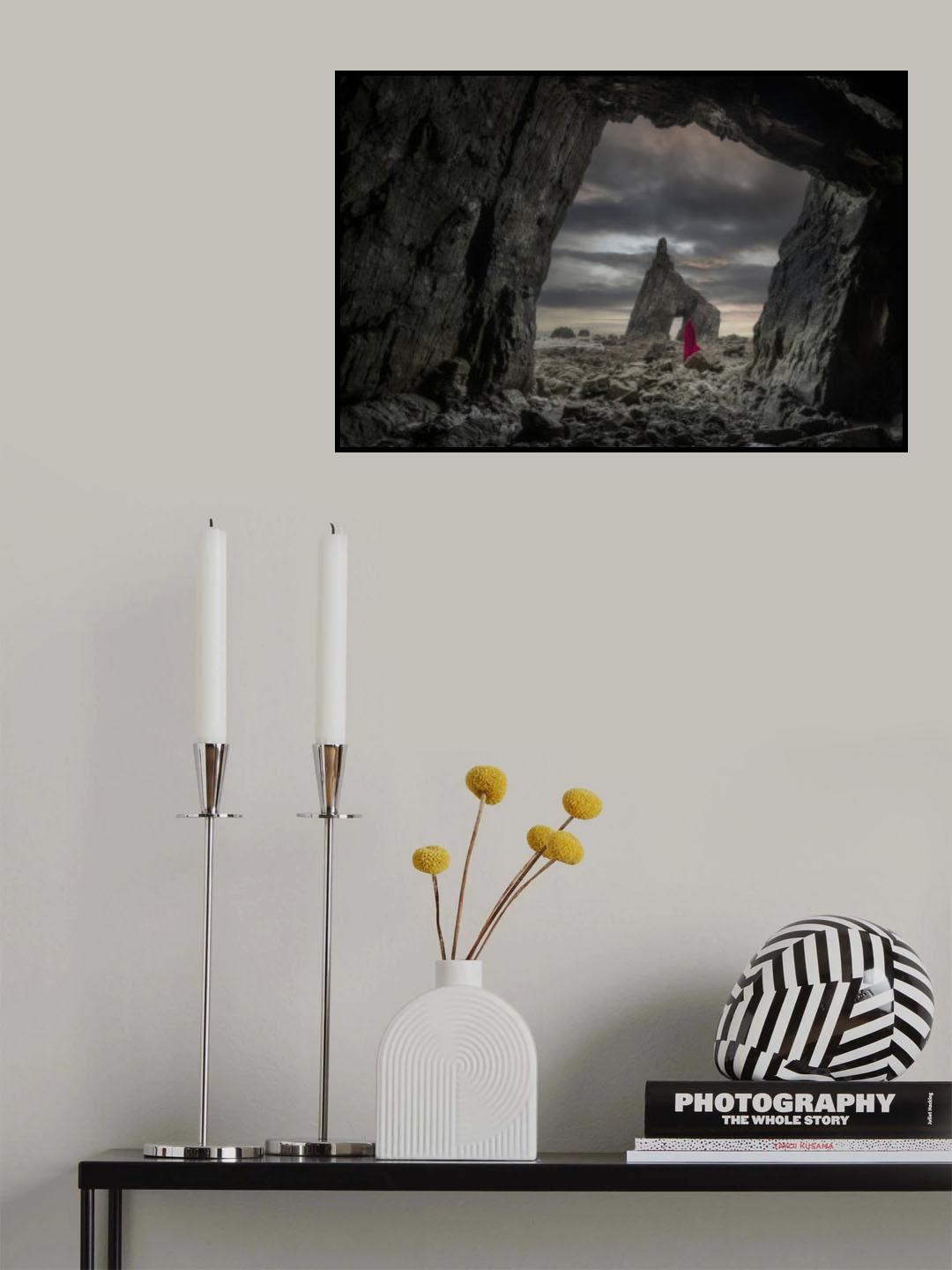 "THE END" Poster och Canvastavla