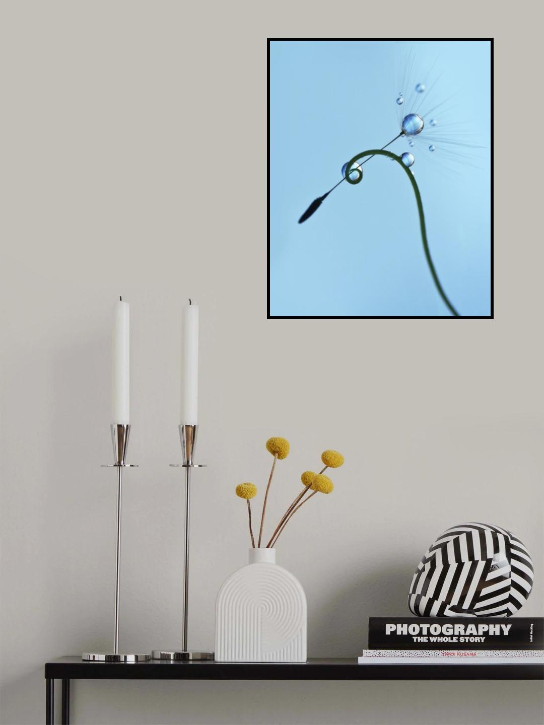 The Blue Arrow Poster och Canvastavla