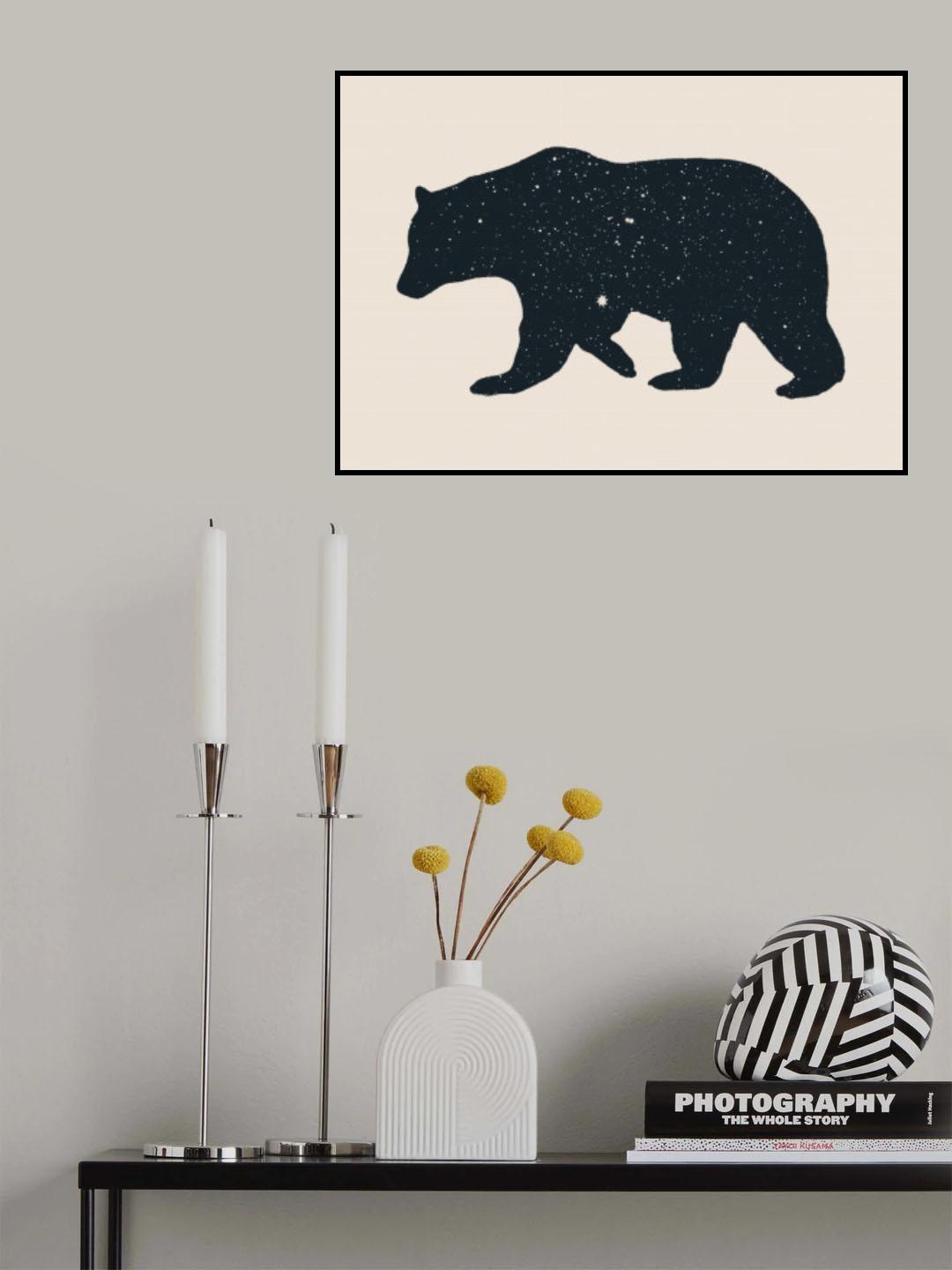 Bär Poster och Canvastavla