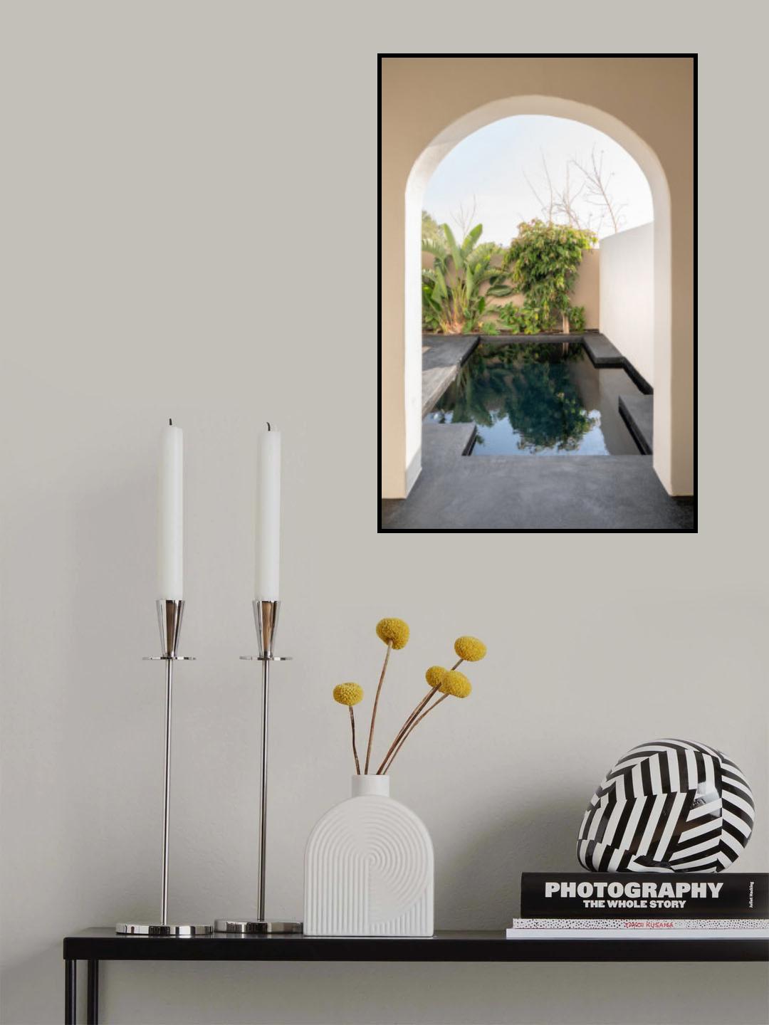 The Istoria Hotel Pool Poster och Canvastavla