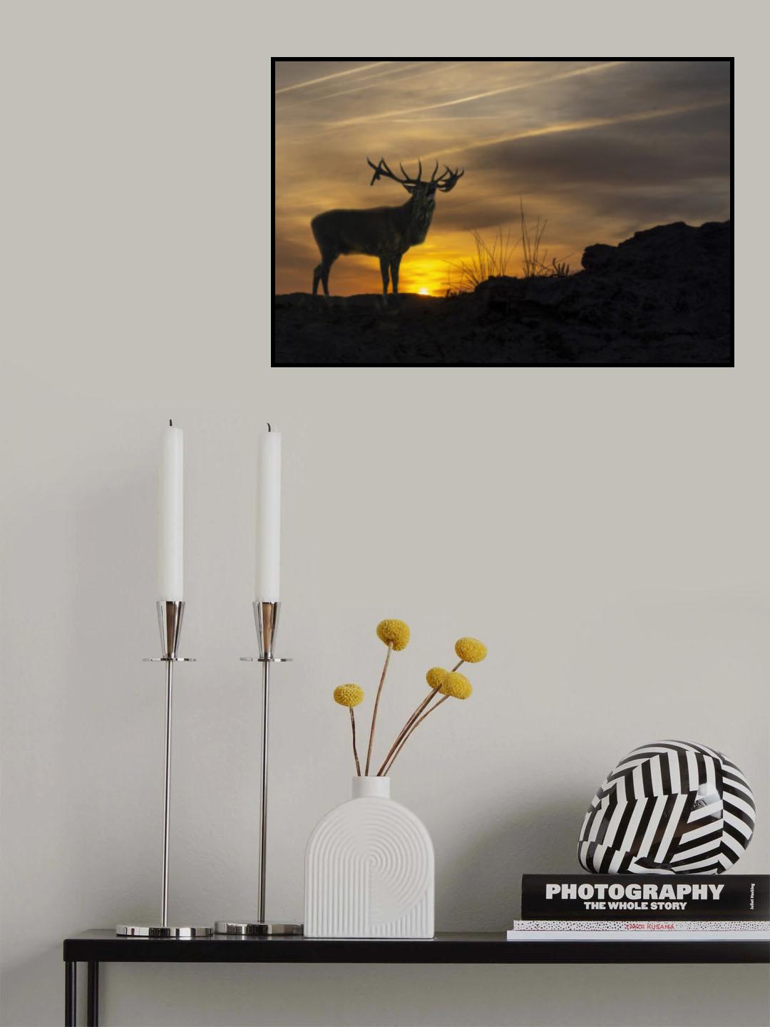 Greeting the Sun Poster och Canvastavla