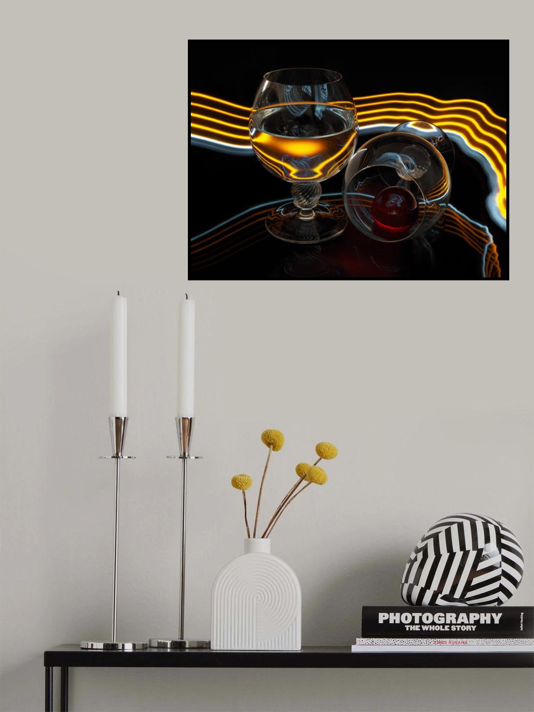 No Cognac Poster och Canvastavla