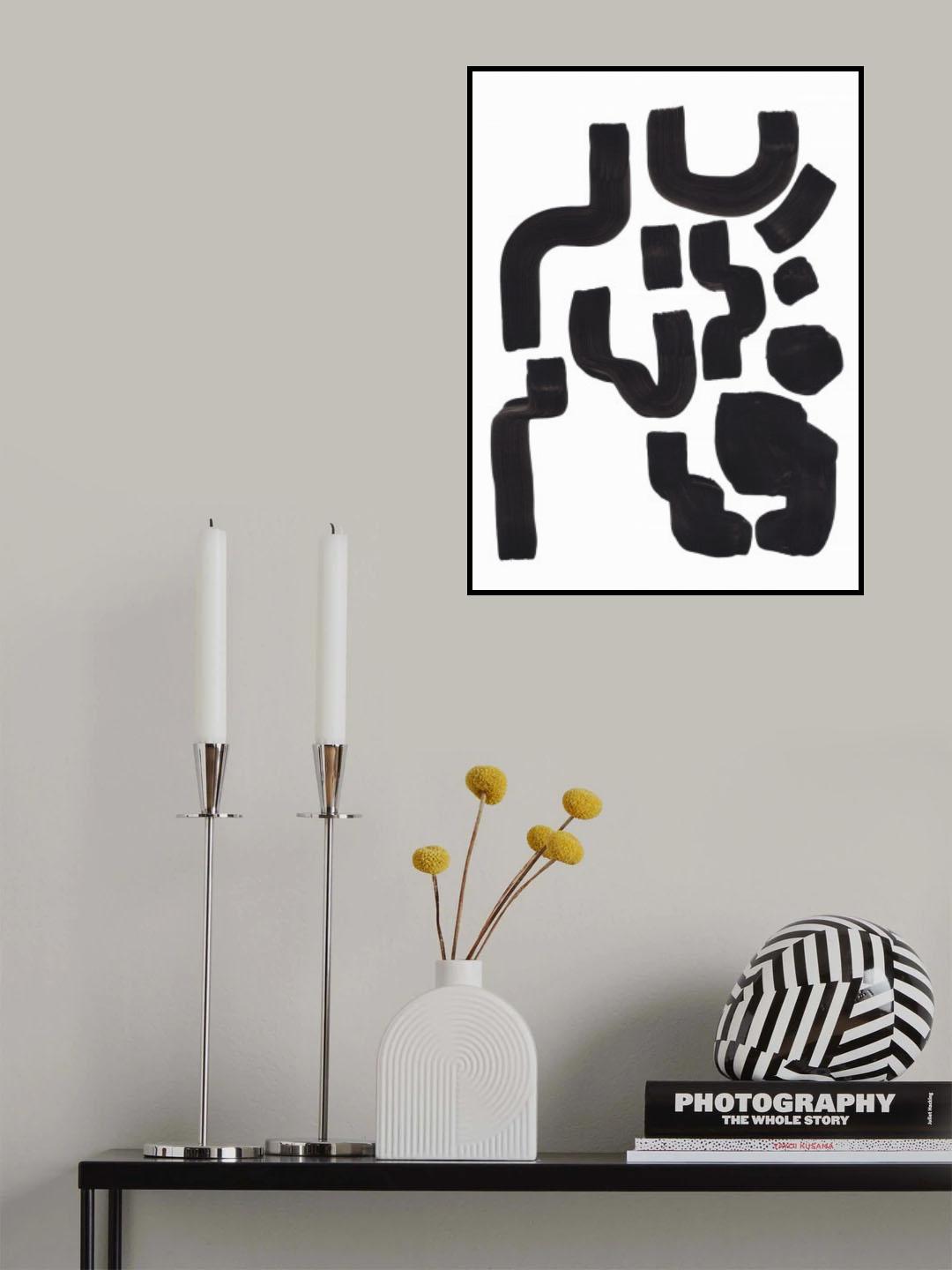 Turn Around Touch the Ground Poster och Canvastavla