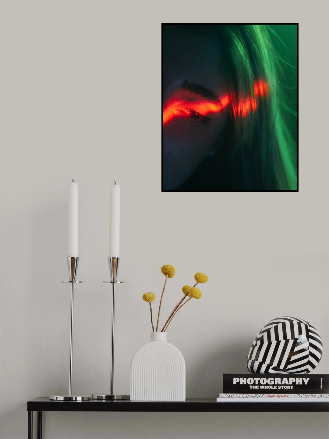 Red line Poster och Canvastavla