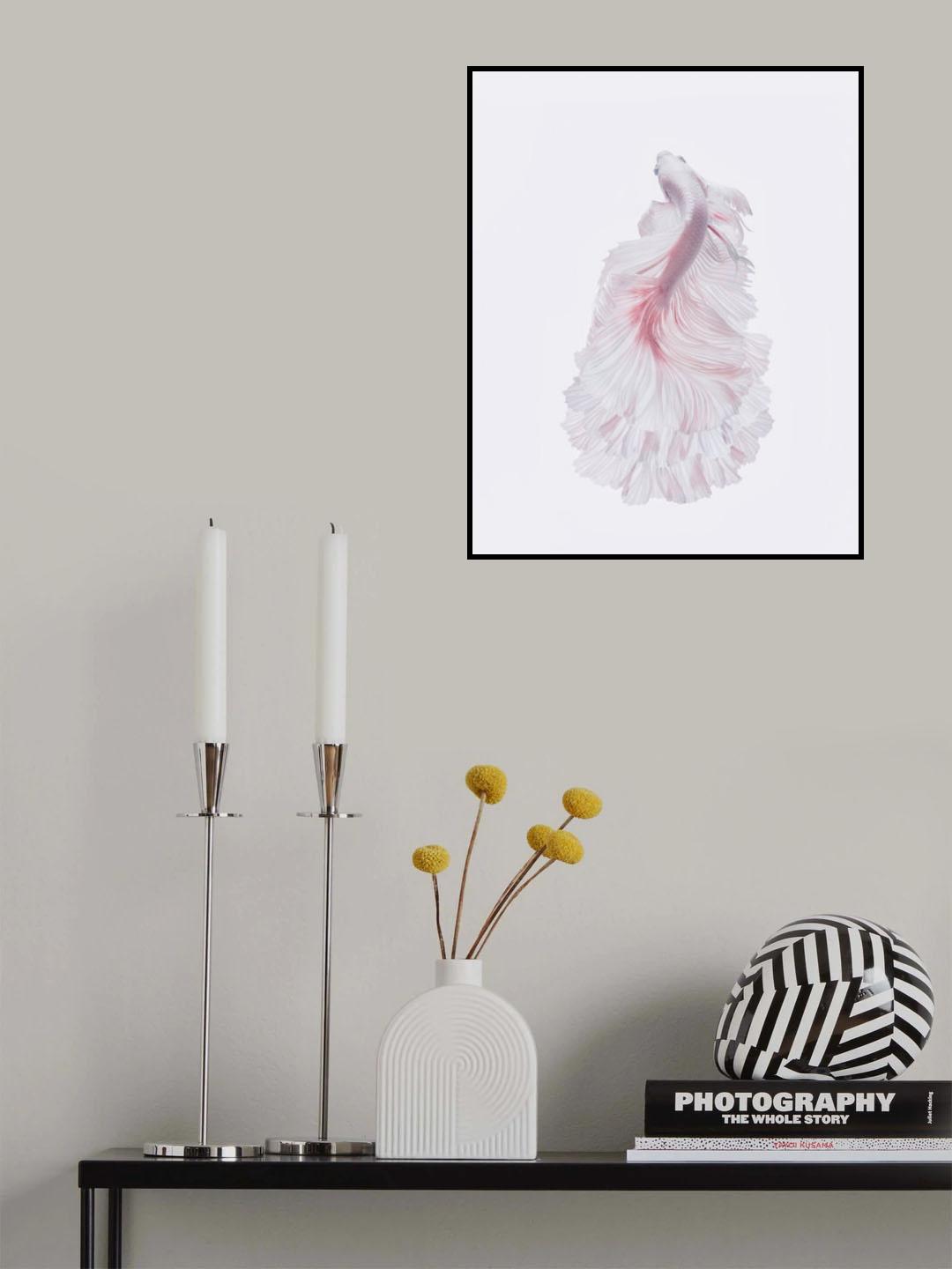 The white dress Poster och Canvastavla
