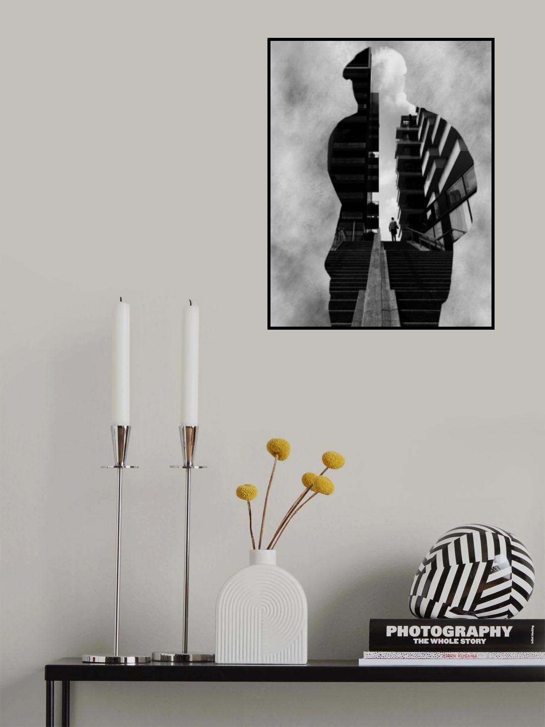 Project Double Exposure 70 Poster och Canvastavla