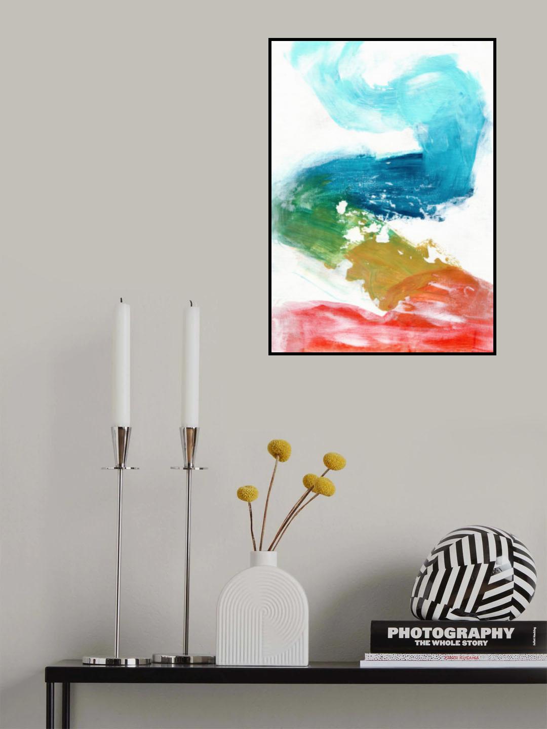 Rainbow River Poster och Canvastavla