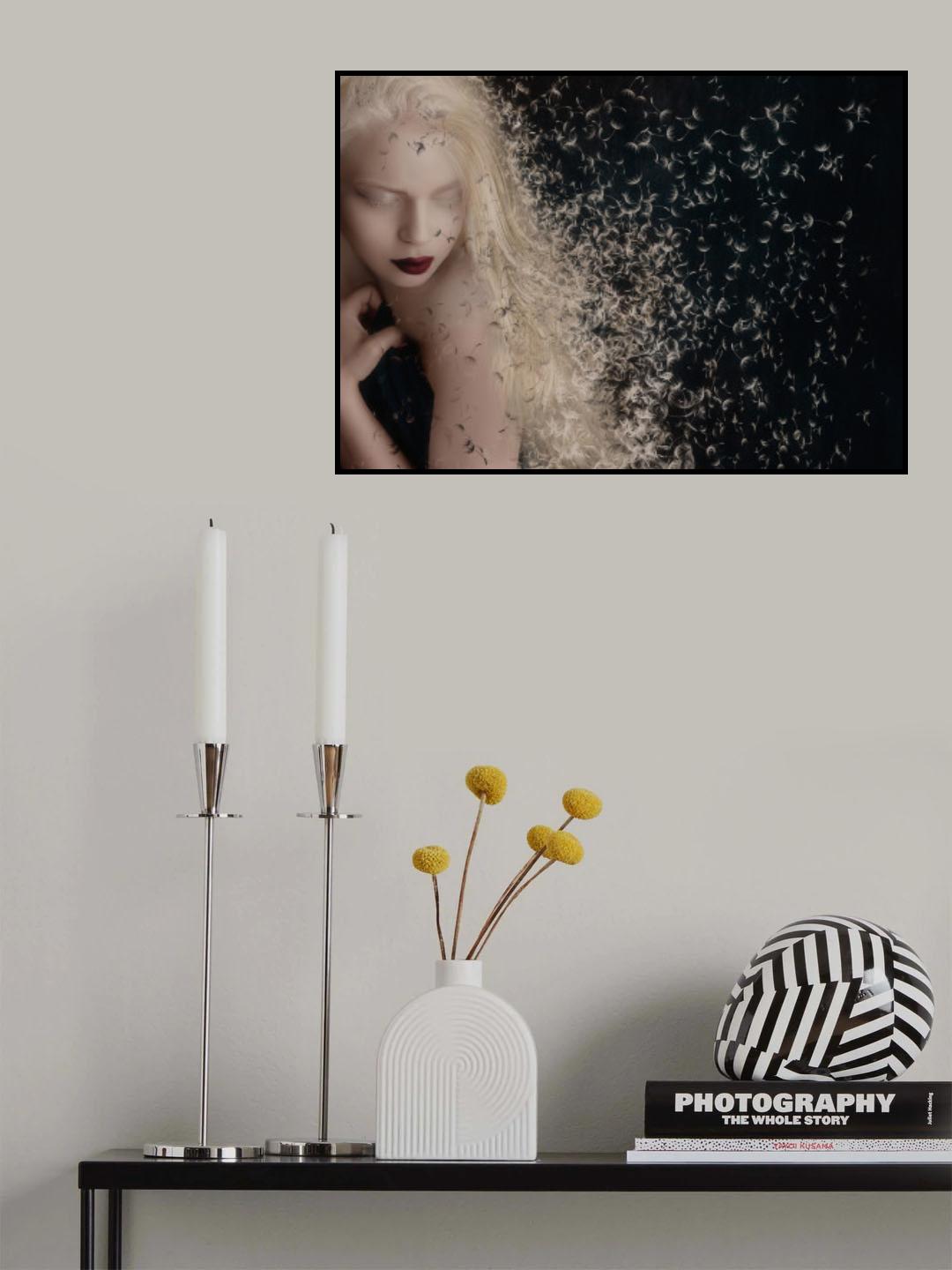 The soul is like a dandelion .. Poster och Canvastavla