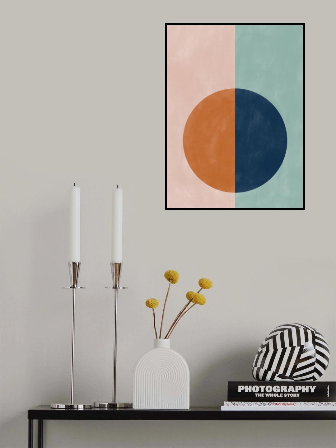 3x4 Aspectratiobluerust34 Poster och Canvastavla