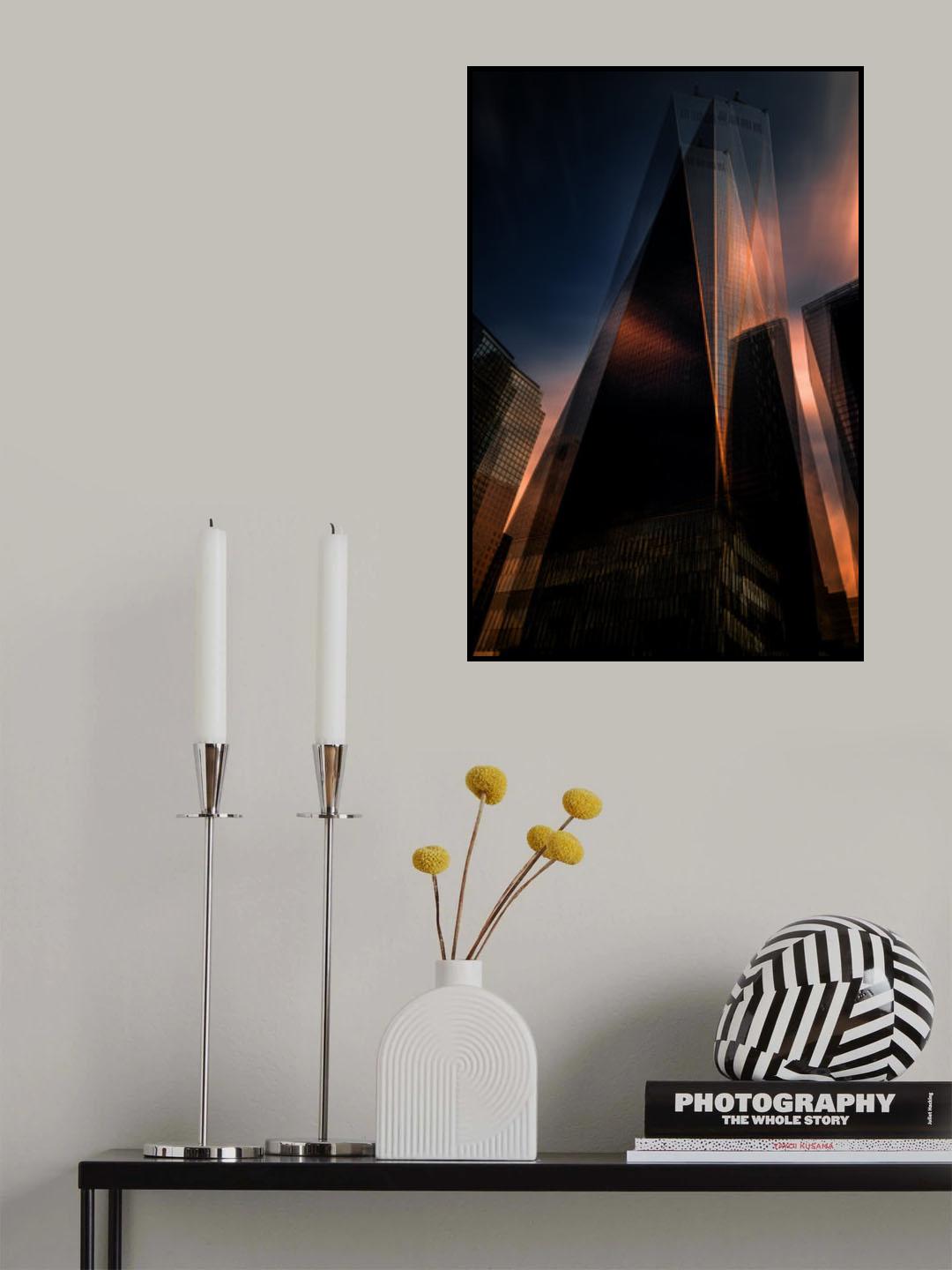 Grattacieli 4 Poster och Canvastavla