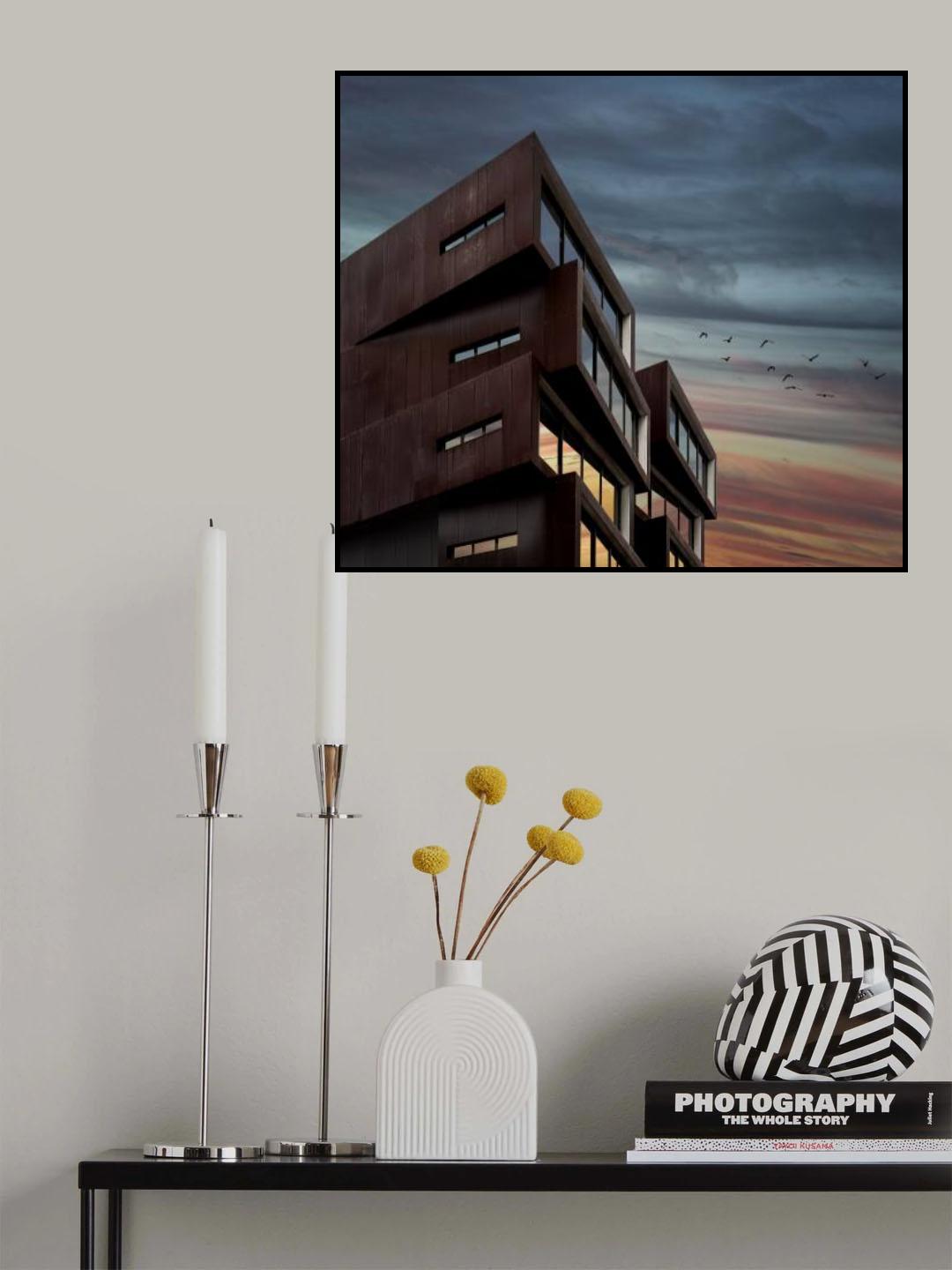 Ironbank Building, Auckland Poster och Canvastavla