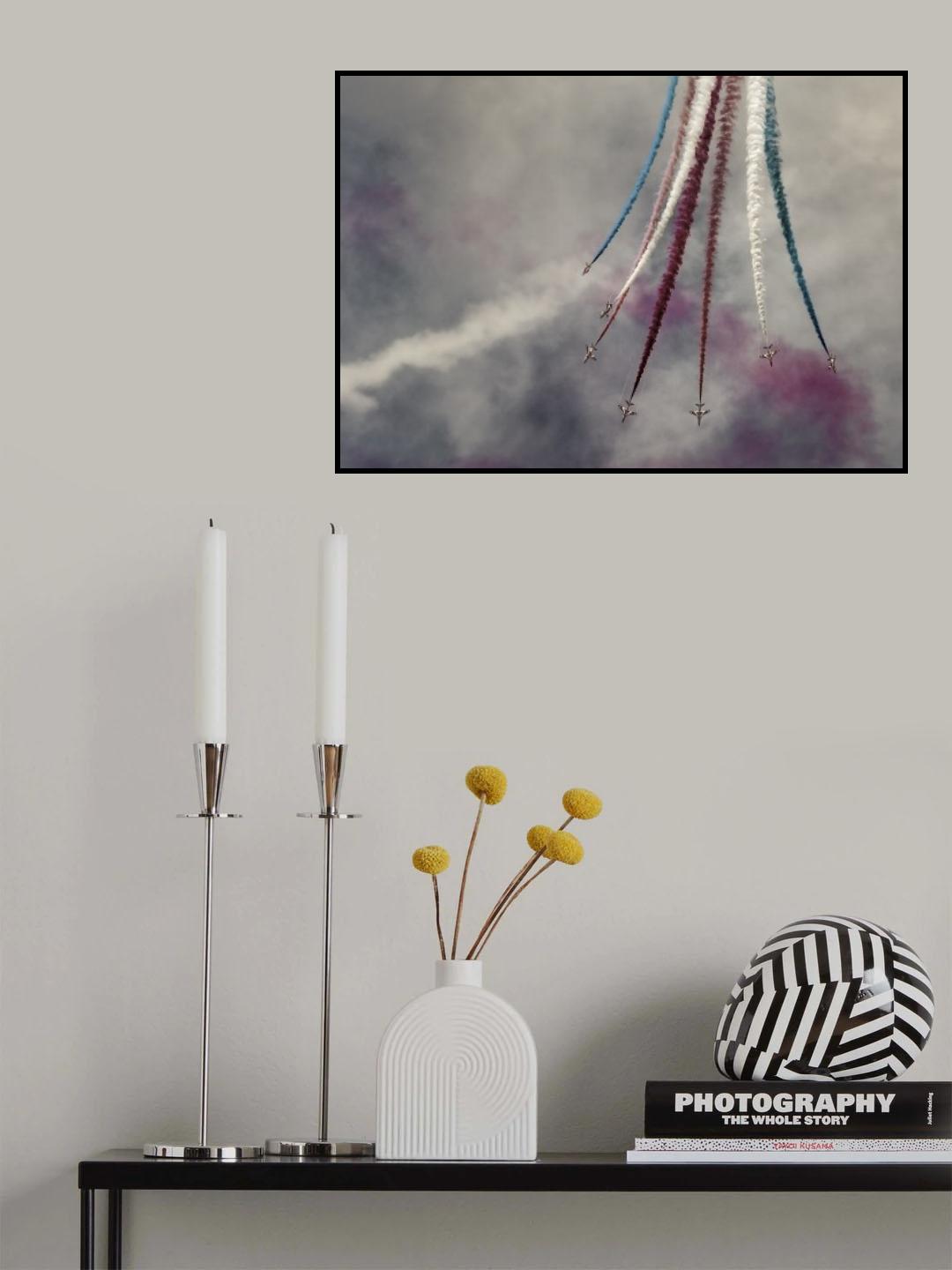 Red Arrows Poster och Canvastavla
