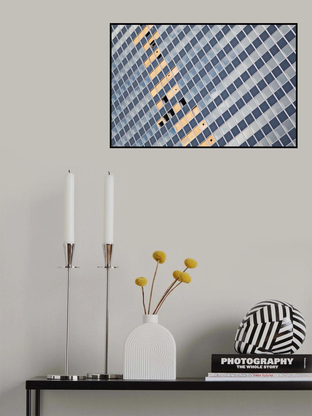 broken facade Poster och Canvastavla