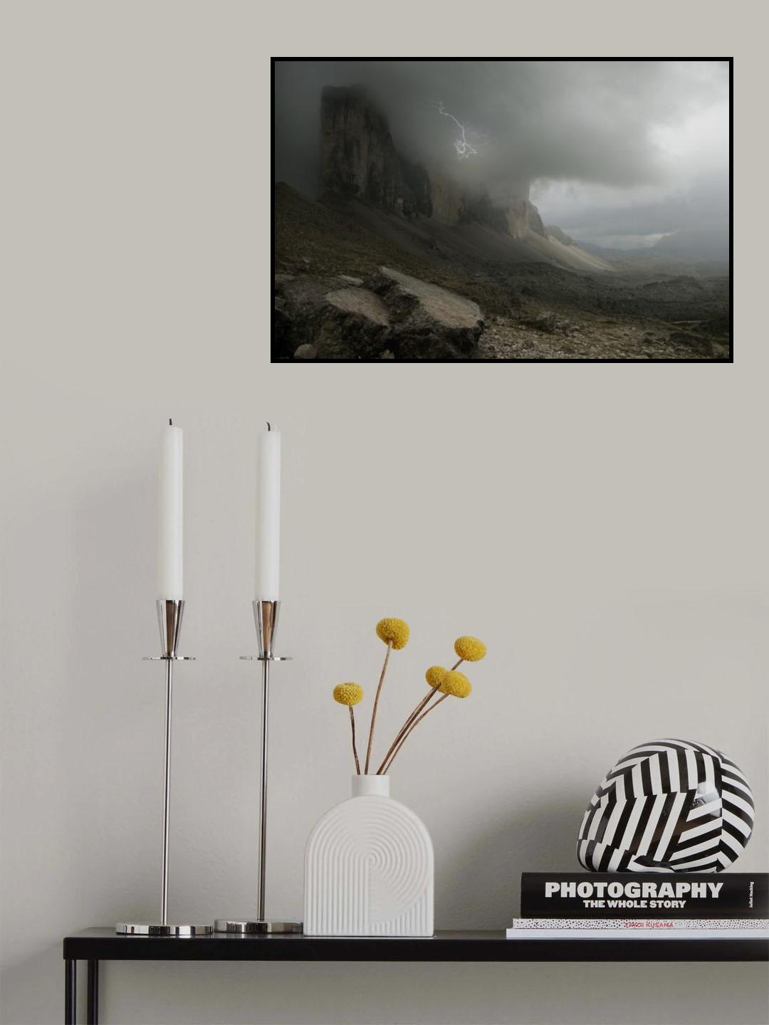DREIZINNENGEWITTER Poster och Canvastavla