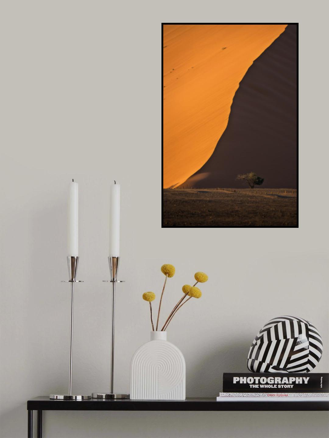 Namibia Sand Dunes Poster och Canvastavla