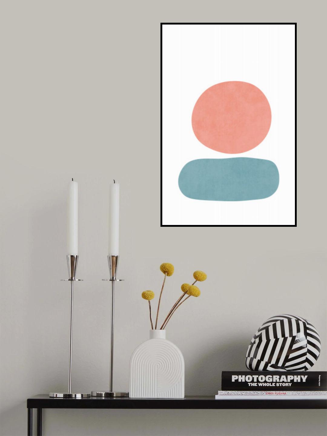 Landscape Shapes 15 Poster och Canvastavla