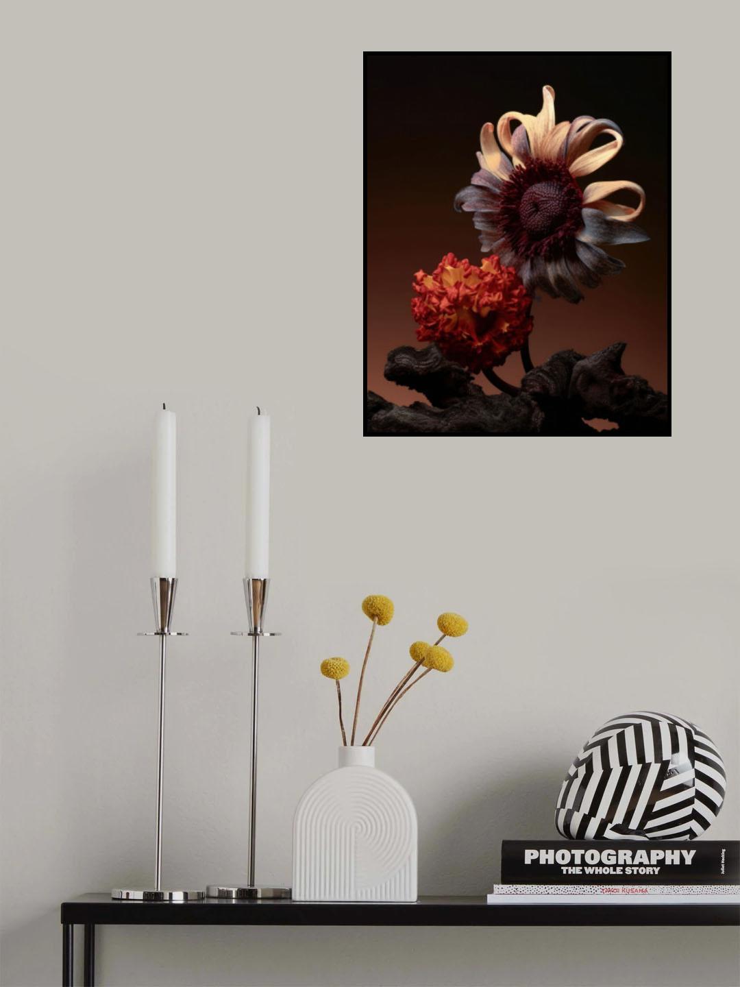 Still Life Flowers No5 Poster och Canvastavla