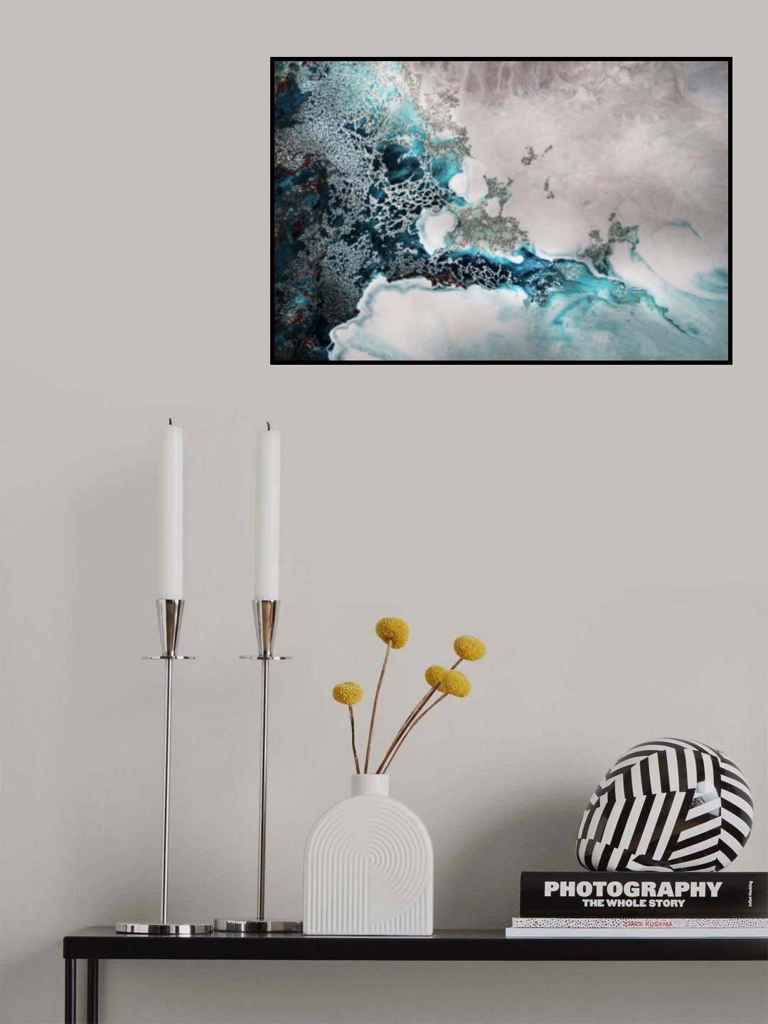 Ocean Melody Poster och Canvastavla