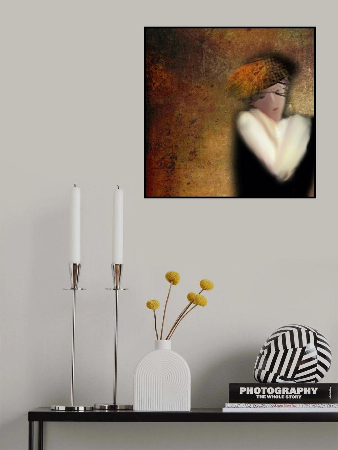 The lady with the hat Poster och Canvastavla