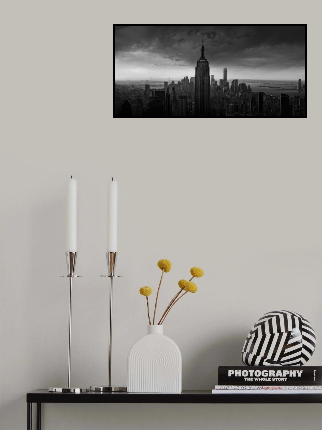 New York Rockefeller View Poster och Canvastavla